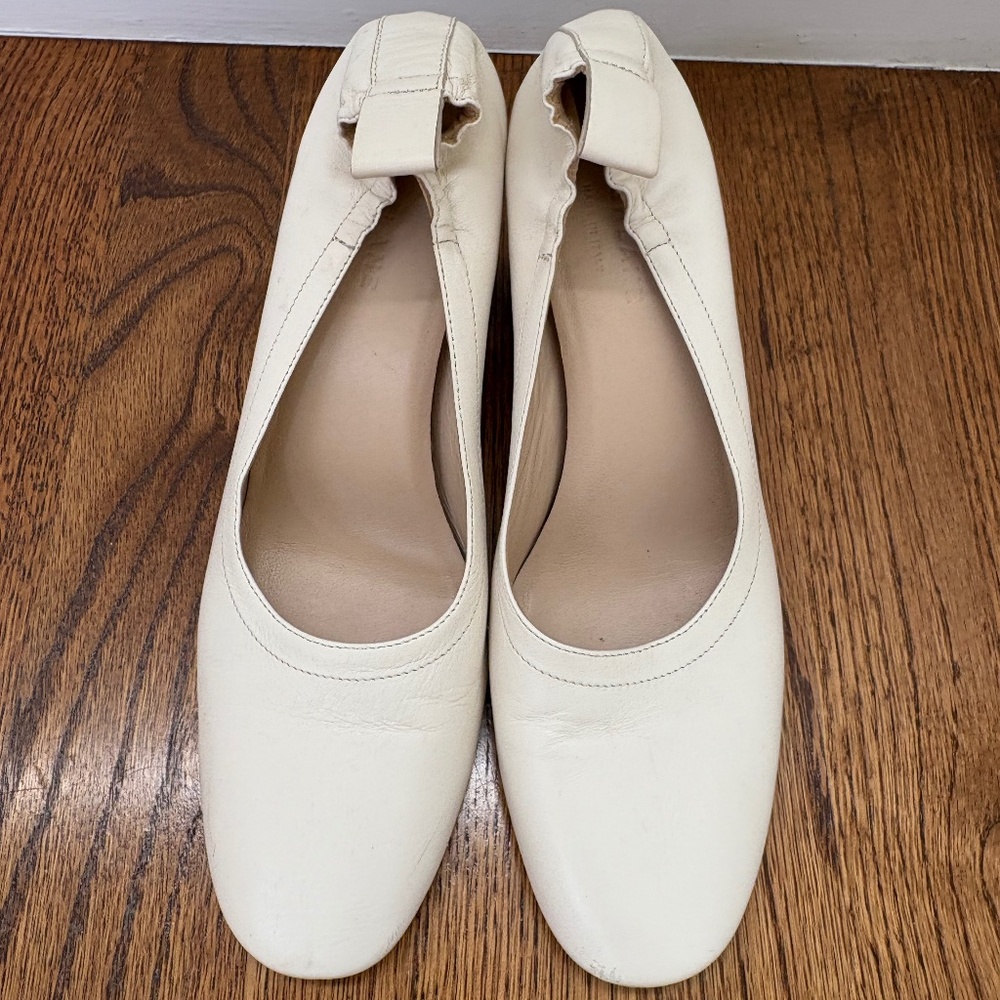 MADE IN ITALY leather heels